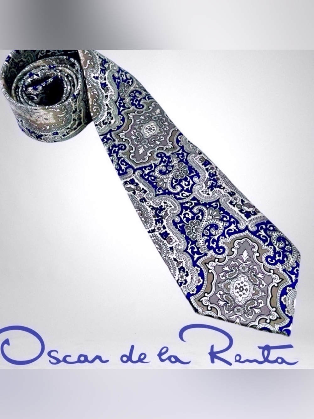 Handsome Vintage Oscar del la RENTA - Picture 2 of 6